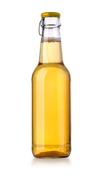 istock gold beer bottle isolated on white 1336613070
