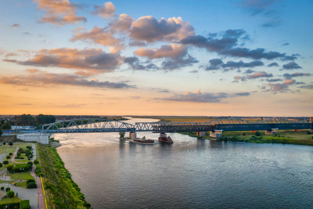 istock A beautiful sunset over the Wisla river in Tczew 1336625615