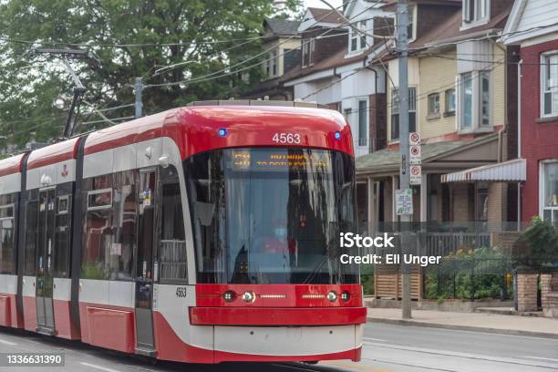 Ttc Street Car Stock Photo - Download Image Now - Downtown District, Toronto, Architecture