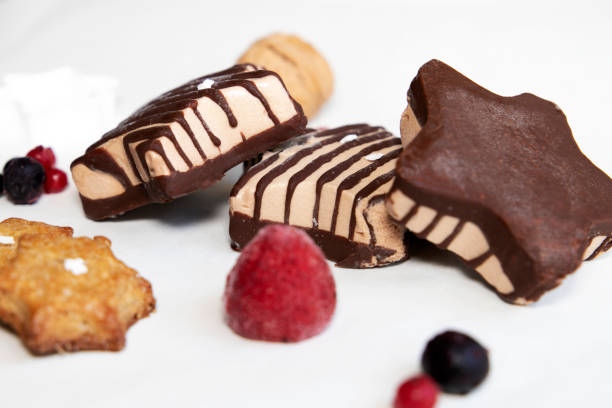 istock chocolate ice creams placed one on top of the other 1336640154