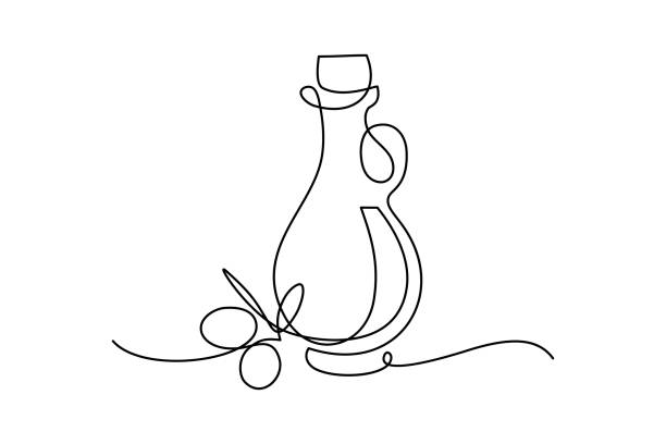 ilustraciones, imágenes clip art, dibujos animados e iconos de stock de aceite de oliva - aceite de oliva
