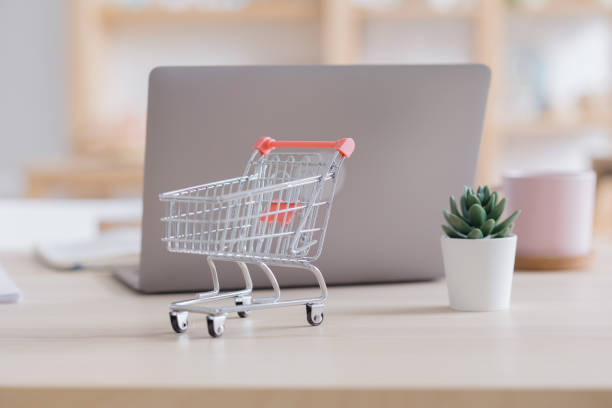 istock a cart from a supermarket or a basket 1336649732
