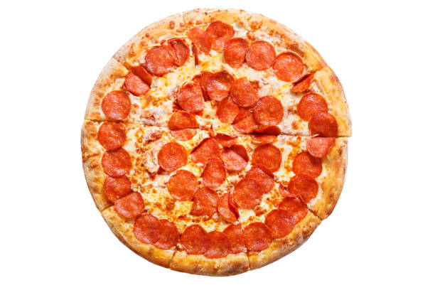 istock pizza pepperoni isolated on white background 1336655618