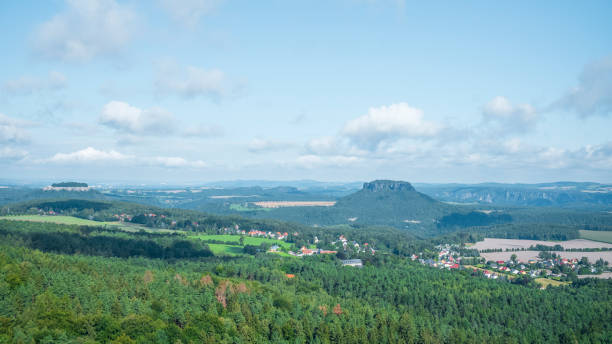 istock Saxon Switzerland Saxony Elbe Sandstone Mountains 1336656768