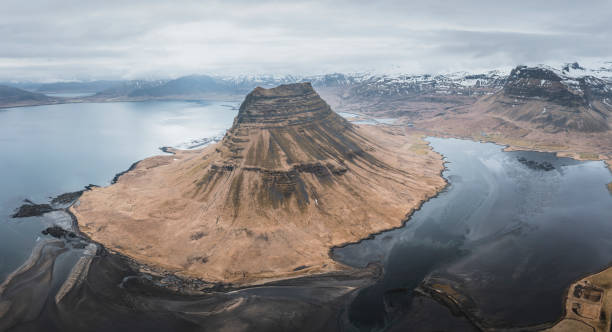 istock KIRKJUFELL MOUNTAIN FROM AERIAL VIEW 1336656918