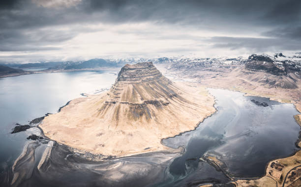 SPECIAL MOUNTAIN IN WEST ICELAND, RISES DIRECTLY FROM THE SEA