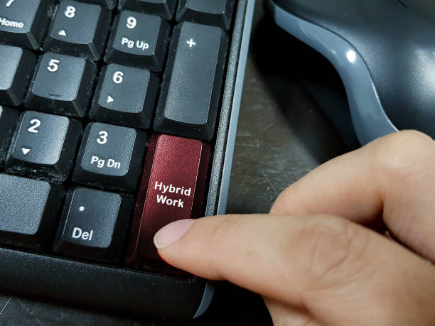 istock A finger pressing a keyboard key with the word 