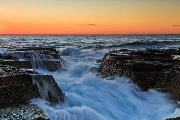 istock Sea Narrabeen left trench red stream 1336663336