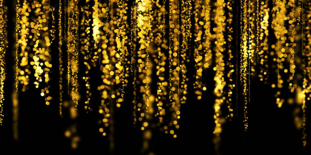 istock floating gold bokeh black background golden stardust 3D illustration 1336665335