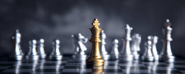 istock chess board game competition business concept 1336672834
