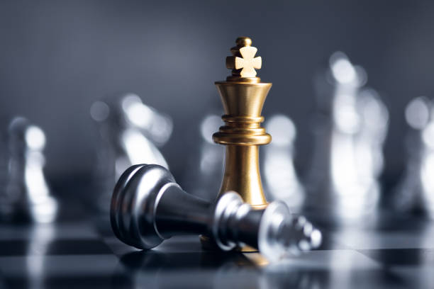 istock chess board game competition business concept 1336672841