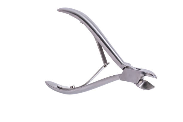 istock Medical cutting pliers isolated on white background 1336673941