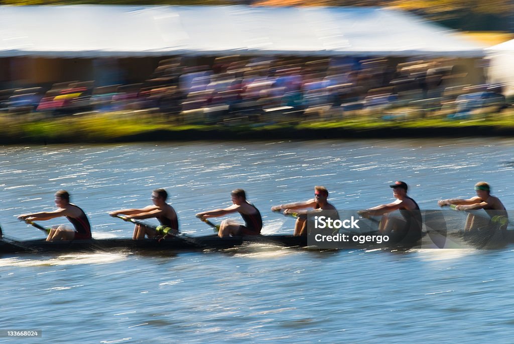 Teamwork Rowing Boat Teamwork Stock Photo - Download Image Now - Sport Rowing, Rowing ...