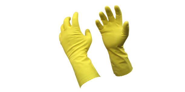 istock Rubber gloves or nitrile gloves 1336690243