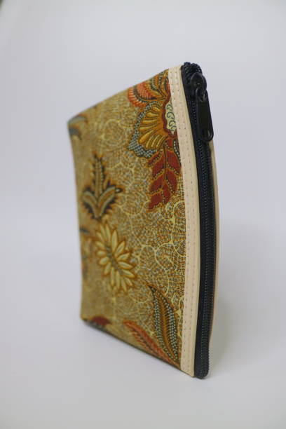 istock small brown pouch with batik motif photo 1336690858