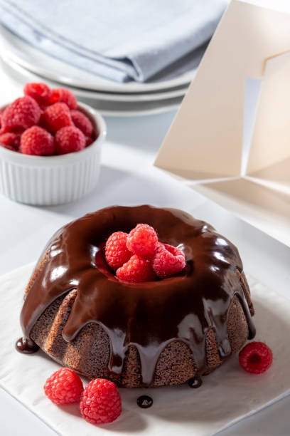 istock Chocolate Bundt Cake with Chocolate Ganache 1336693818