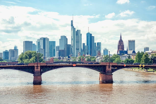 istock Frankfurt city in Germany 1336700562
