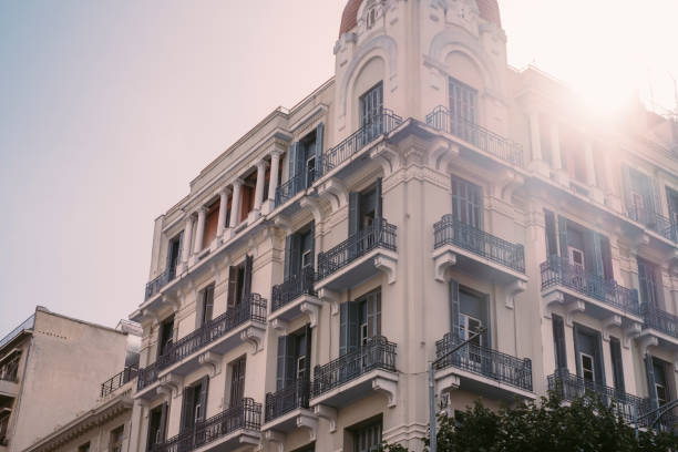 istock Tenement Facade- Thessaloniki, Greece (Horizontal) 1336701489