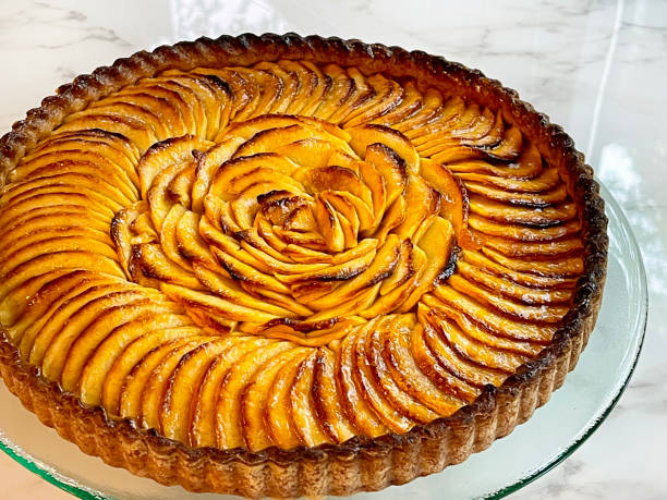 istock French Apple Tart Dessert 1336706189