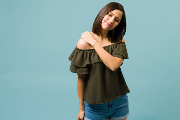 istock woman with a back injury 1336713177