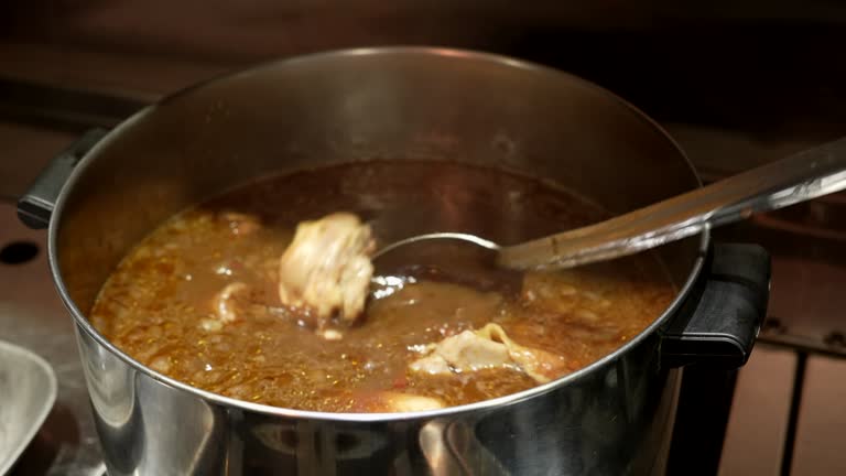 Cajun styled gumbo in Louisiana