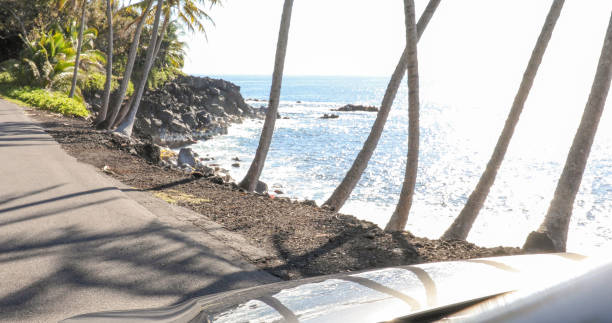 istock Scenic view along coastal road 1336724525