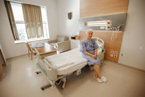 istock Senior Female with Gown 1336725581
