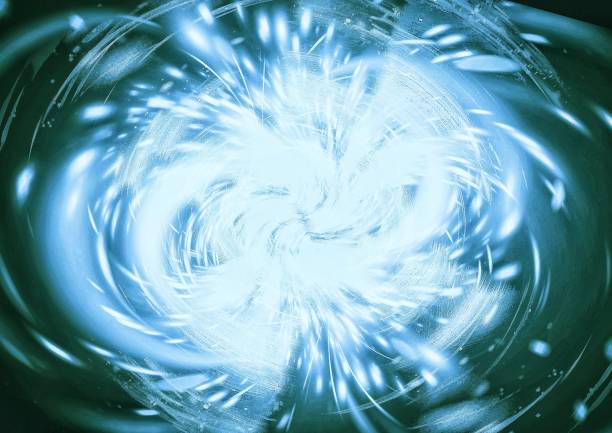 istock Fractal background of artistic light 1336742611