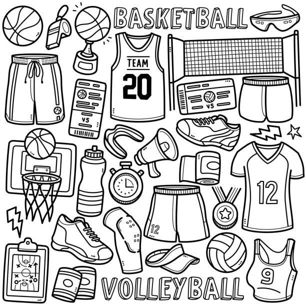 basketball jersey doodle