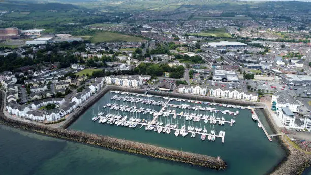 Photo of Boats in Carrickfergus Marina and Harbour Northern Ireland