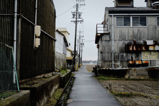 istock Japanese country town 1336787522