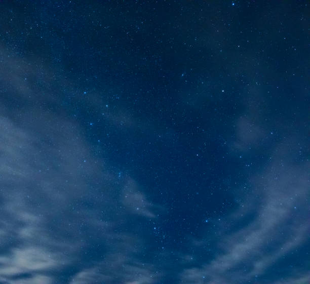 istock Stars over Lake Tillery at night 1336790477