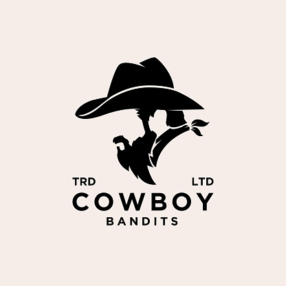Premium cowboy bandits vector design