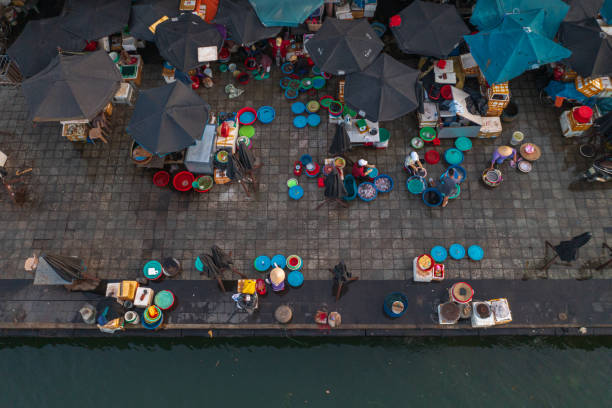 istock Fishing market in Hoi An ancient town 1336814621