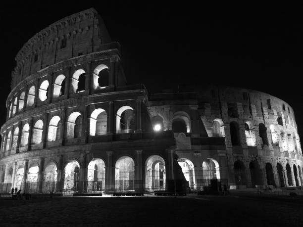 istock Rome by night at the Colosseum 1336820303