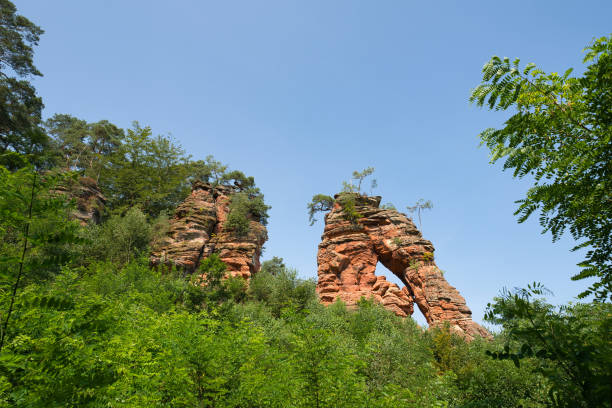 Rocks in Dahn Rockland, Germany Summer 2021