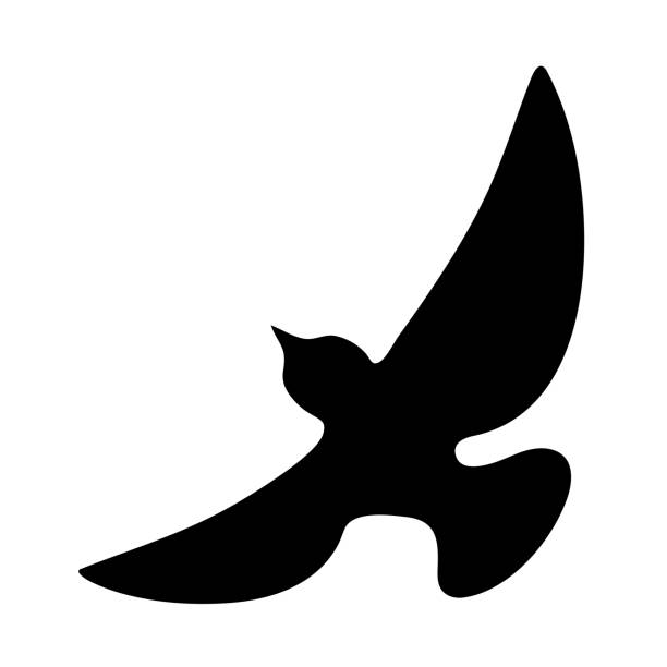 Silhouette Of The Sparrow Tattoo Designs Illustrations, Royalty-Free Vector  Graphics & Clip Art - iStock