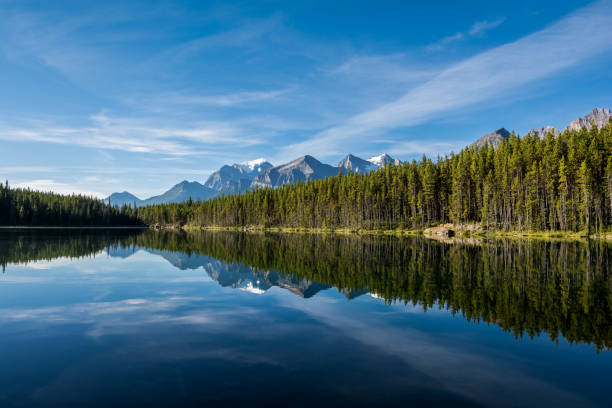 istock beautiful lake in the mountains 1336844409