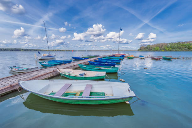 istock Lake view at summer day time. 1336862283