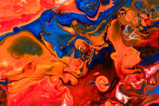 istock Fluid Art. Abstract Acrylic Pouring 1336870759