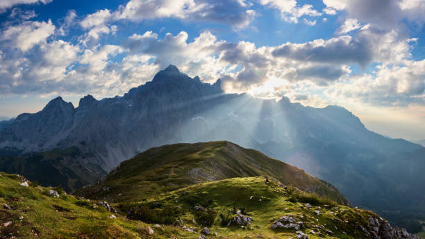 istock Sunrise at Hoher Dachstein mountain range, Austria 1336891150