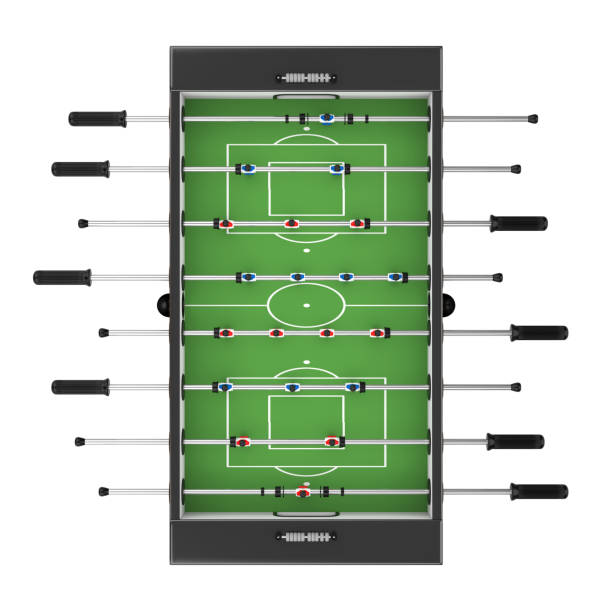 istock Foosball Soccer Table Game Isolated 1336894900