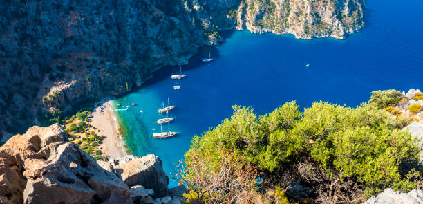 istock Butterfly Valley (Turkish: Kelebekler Vadisi) in Fethiye, Mugla. 1336898930