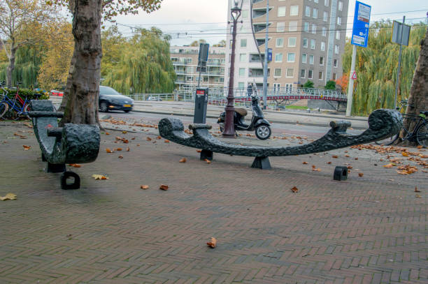 Statue Sledes At Amsterdam The Netherlands 7-11-2018