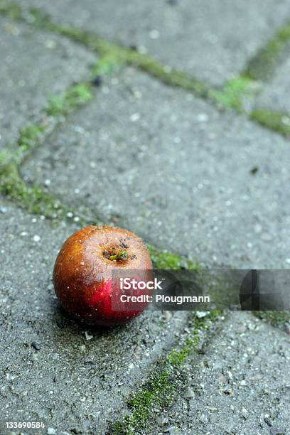 Apple Auf Dem Boden Stockfoto und mehr Bilder von Alt - Alt, Alterungsprozess, Apfel
