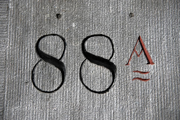 istock Close Up Of Number 88A 1336906143