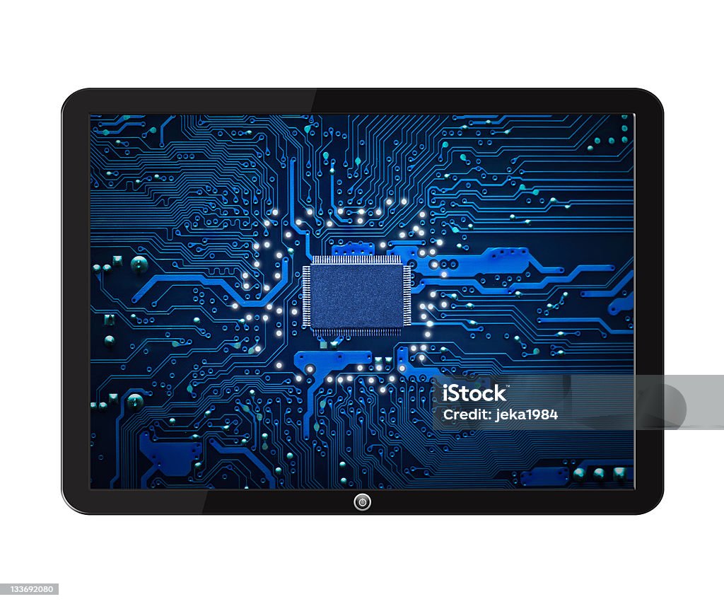 Tablet PC - Foto stock royalty-free di Affari