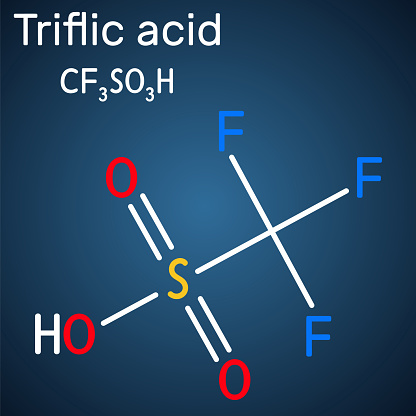 Triflsäure Trifluormethansulfonsäure Tfms Tfsa Hotf Tfoh Cf3so3h