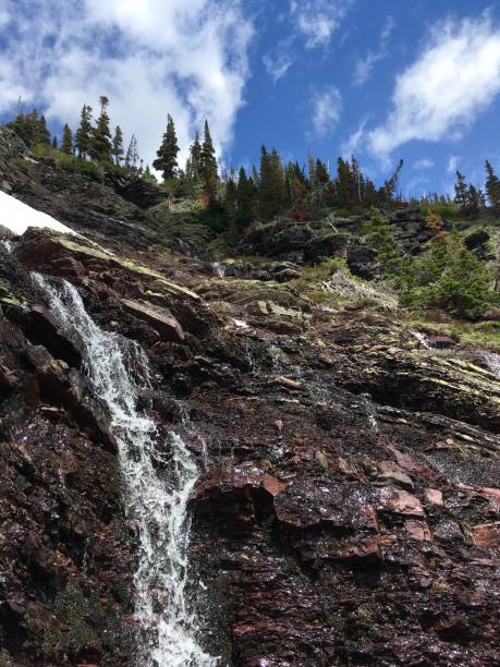 istock Early summer snow melting on Grinnell 1336922985