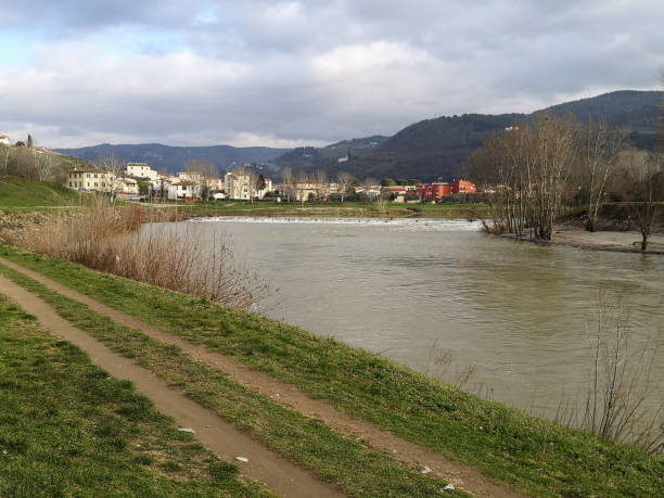 istock Arno river in Girone, Fiesole, Tuscany 1336927680